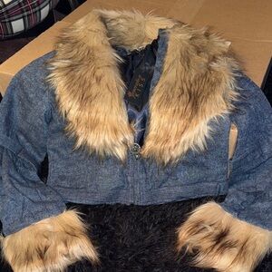 Dolls Kill Generation Kiss Faux Fur Jacket (NWT)